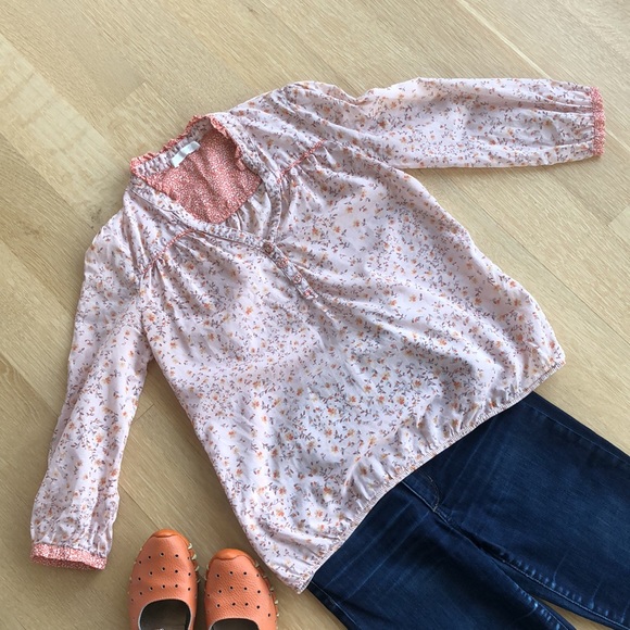 Floral Semi-Sheer Blouse from Promod - Picture 1 of 10